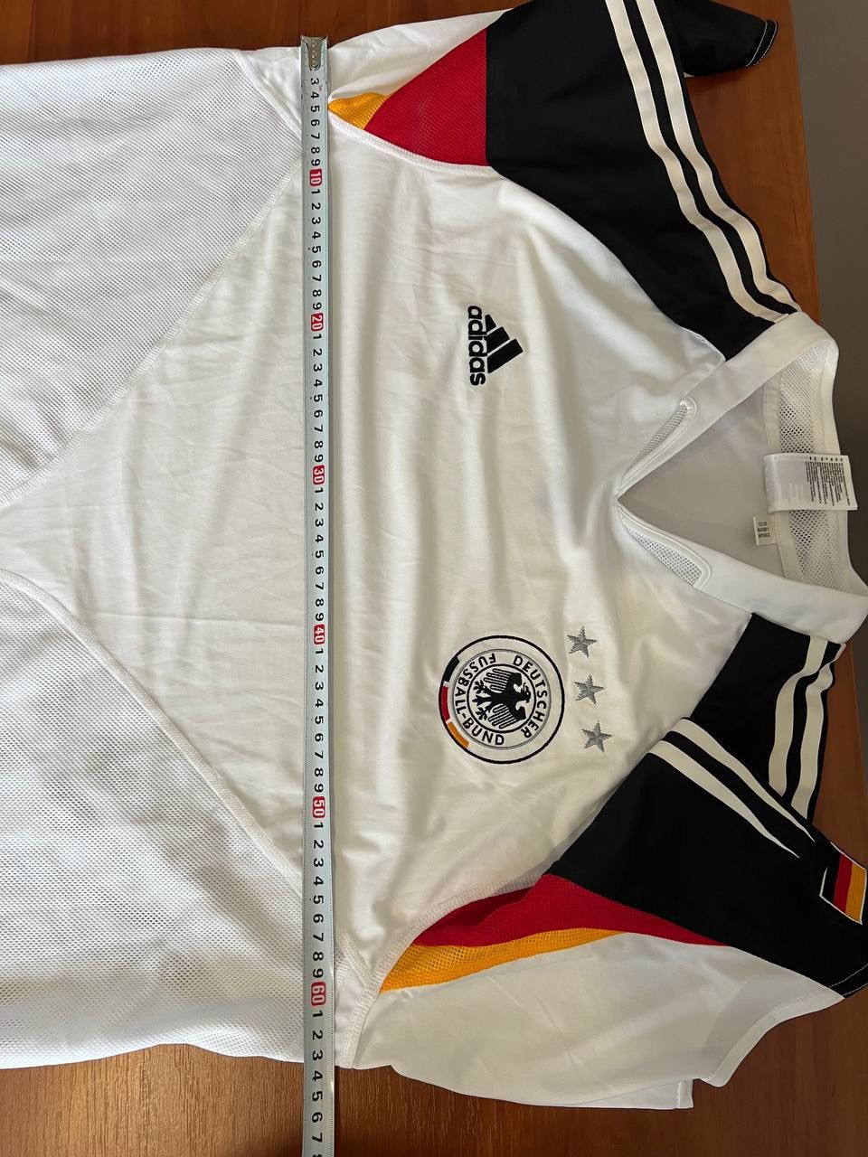 Adidas 2004/04 GERMANY TEAM HOME SOCCER JERSEY FOOTBALL SHIRT XL Size US XL / EU 56 / 4 - 13 Thumbnail