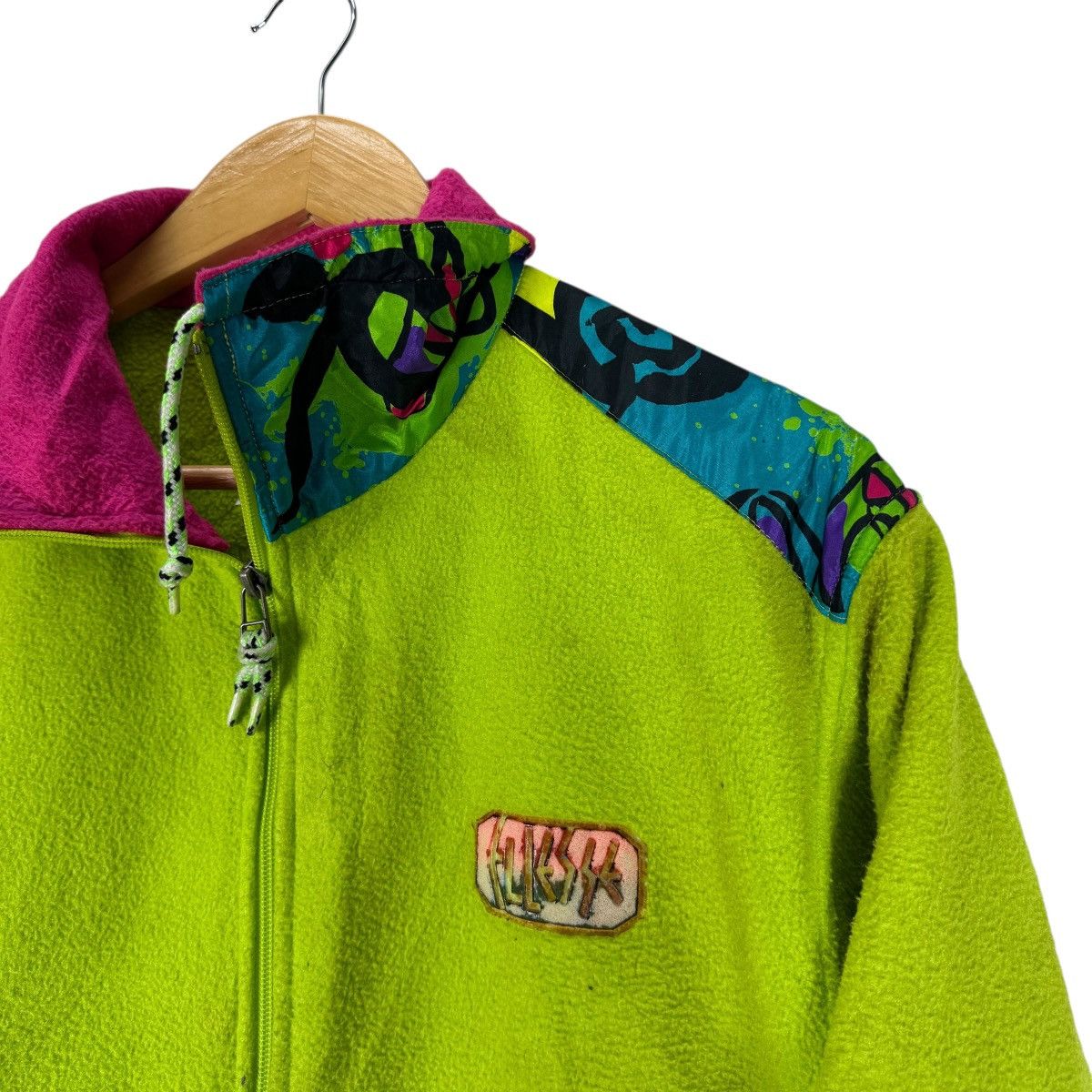 Ellesse ☀️ELLESSE FLEECE HIJAU PUCUK PISANG SNOWBOARD JACKET Size US L / EU 52-54 / 3 - 7 Thumbnail