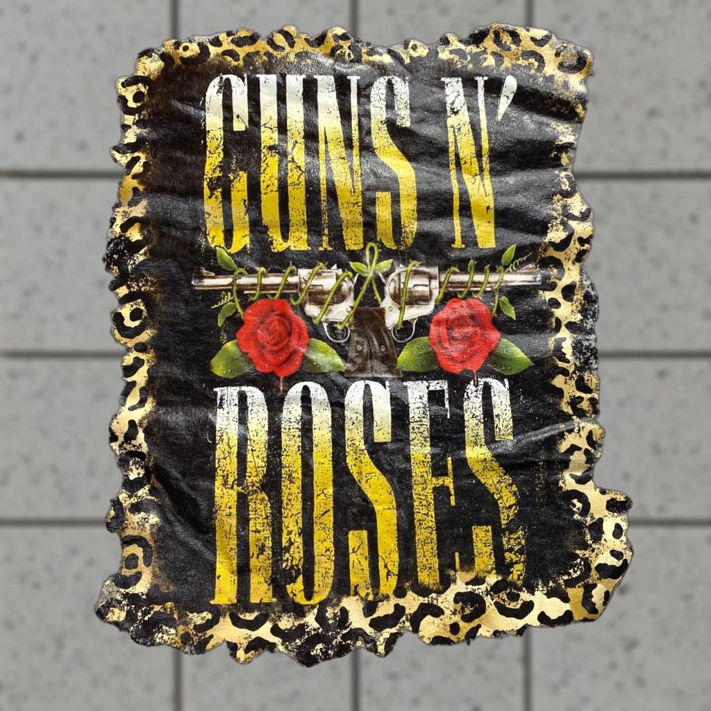 Gildan Guns N Roses Shirt Mens M Gray Gildan Short Sleeve Rock Band Graphic Logo Size US M / EU 48-50 / 2 - 1 Thumbnail