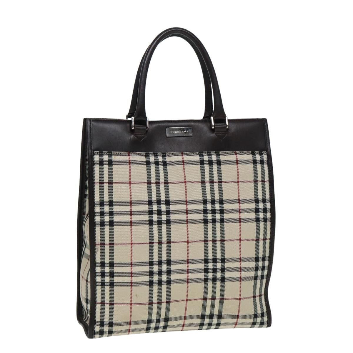 Burberry Burberry Nova Check Tote canvas check pattern Size ONE SIZE - 1 Thumbnail