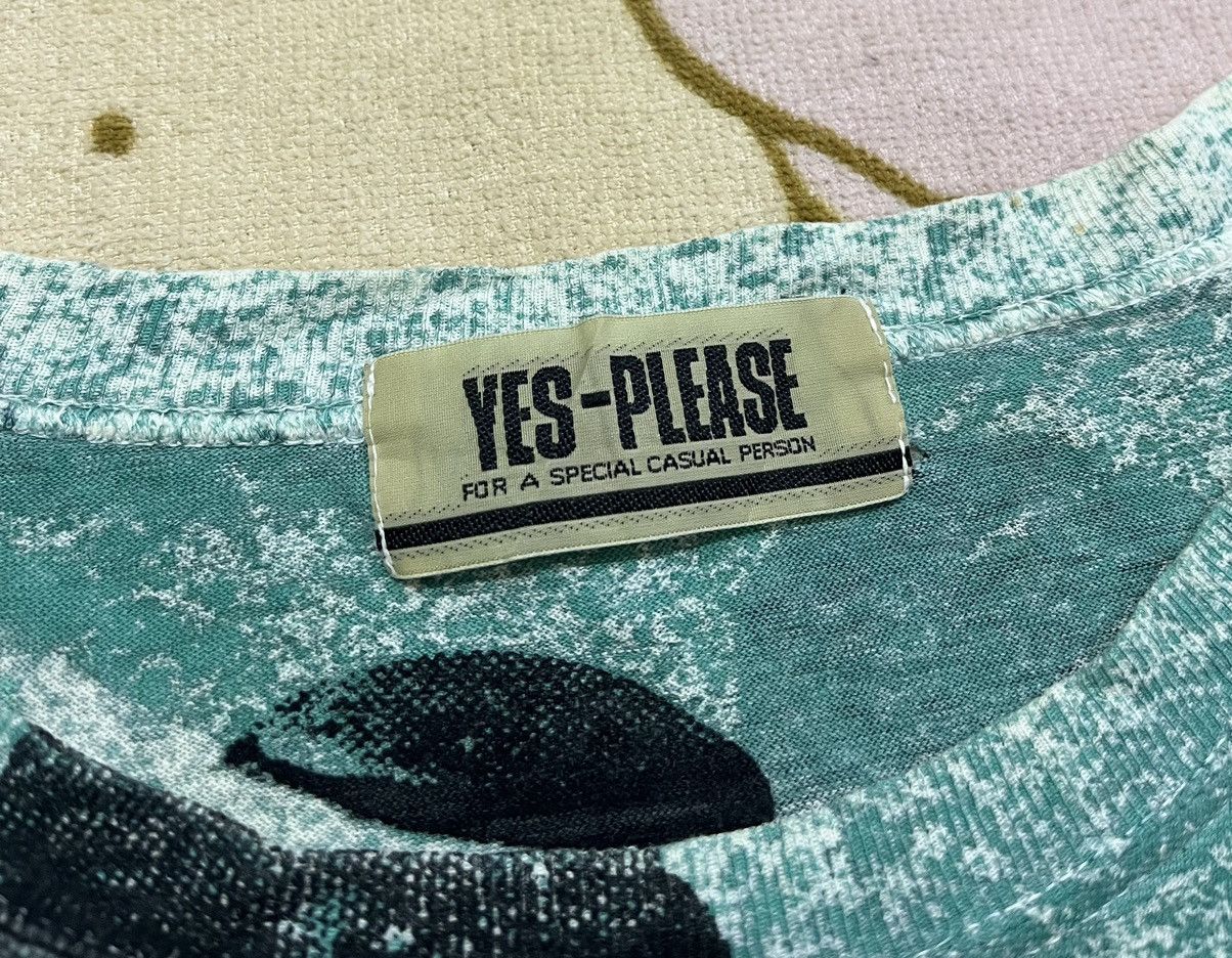 Japanese Brand × Vintage Vintage Overprint YES PLEASE Very Rare Design Shirt Size US XL / EU 56 / 4 - 11 Thumbnail