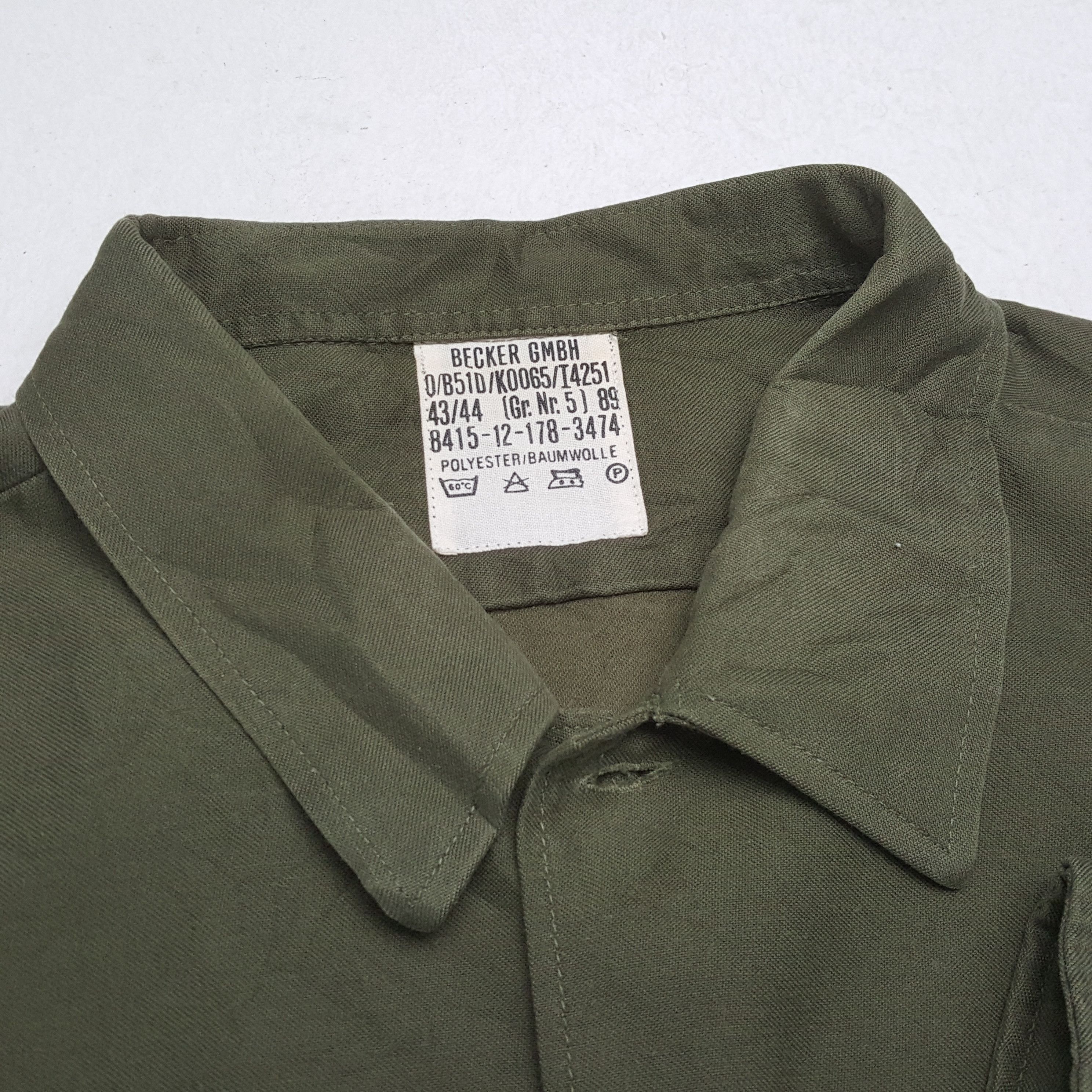 Vintage Military Army Style Custom Art Shirt Size US L / EU 52-54 / 3 - 10 Thumbnail