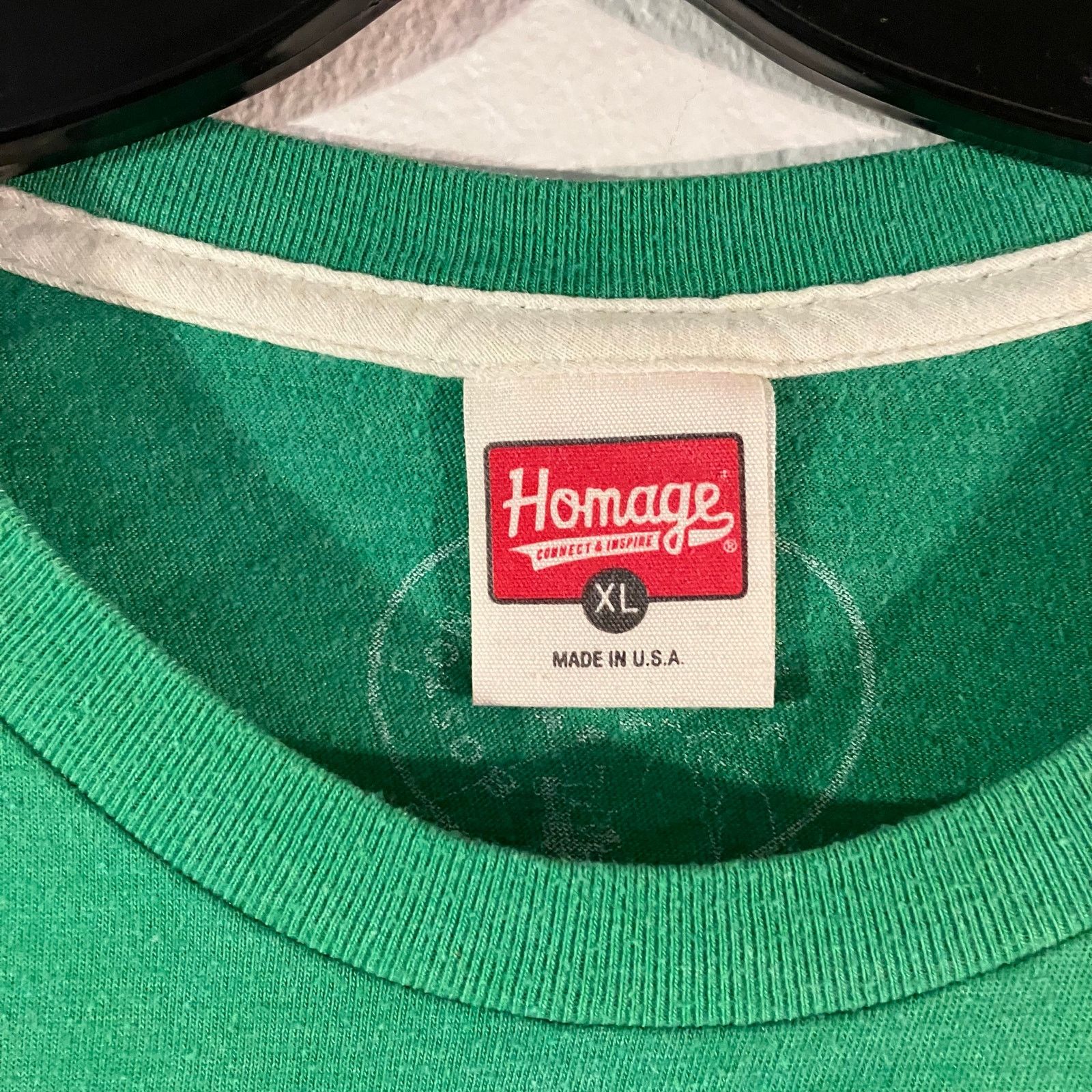 Homage Homage Boston Celtics Green Crewneck T-shirt Size US XL / EU 56 / 4 - 3 Thumbnail