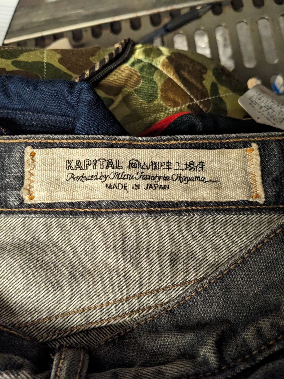 Kapital Kapital 14oz Black Denim 5p Monkey Cisco Studded Remake 36 Size US 36 / EU 52 - 6 Thumbnail
