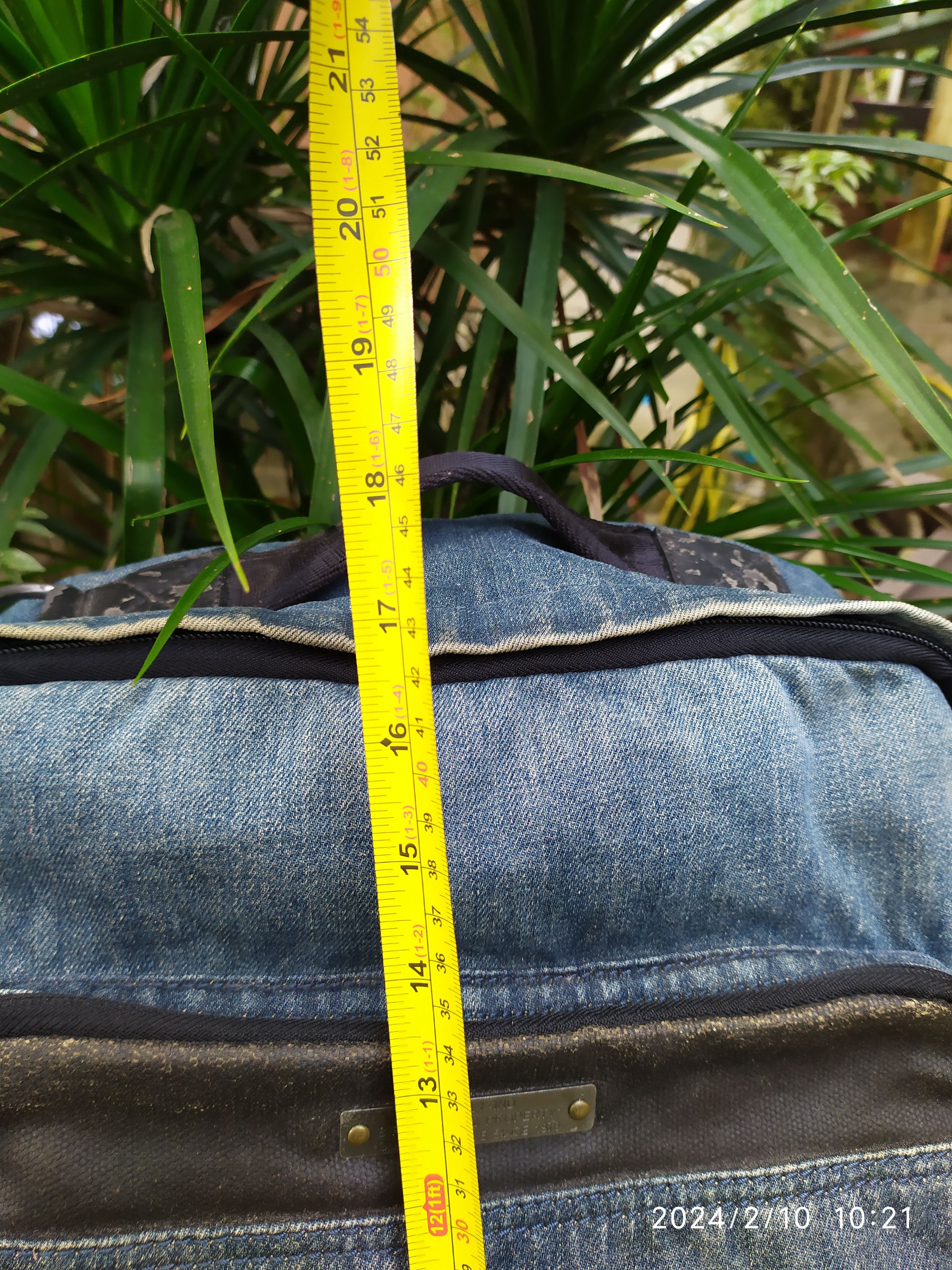 20471120 × Beauty Beast × Diesel Vintage Diesel jeans Backpack Size ONE SIZE - 13 Thumbnail