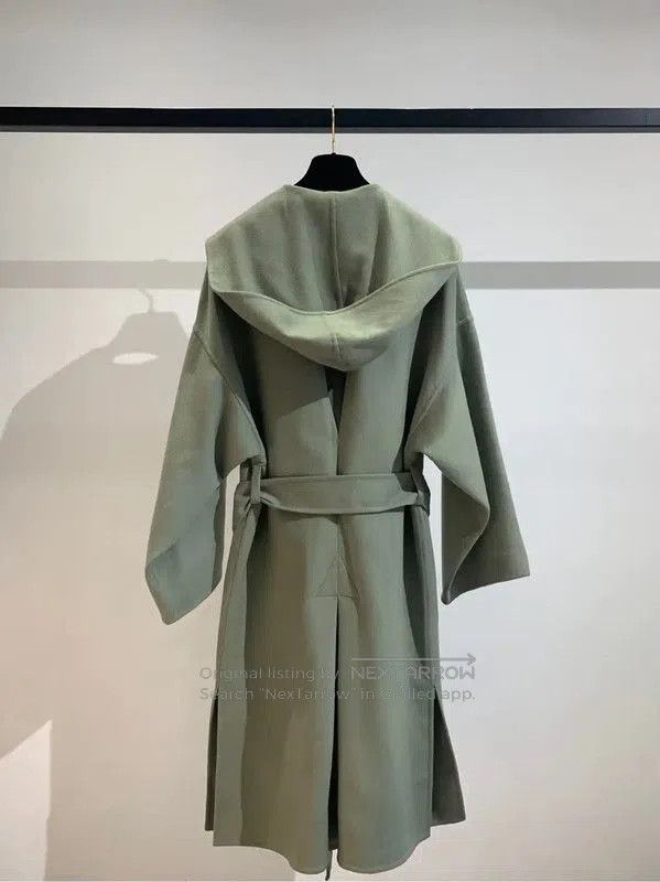 Loewe Green Cashmere Women's Coat .