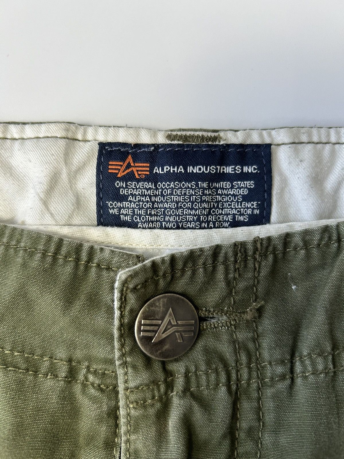 Alpha Industries ALPHA INDUSTRIES INC CARGO PANTS Size US 34 / EU 50 - 5 Thumbnail