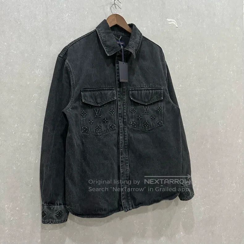 Louis Vuitton Louis Vuitton Black denim jacket Size US M / EU 48-50 / 2 - 3 Thumbnail