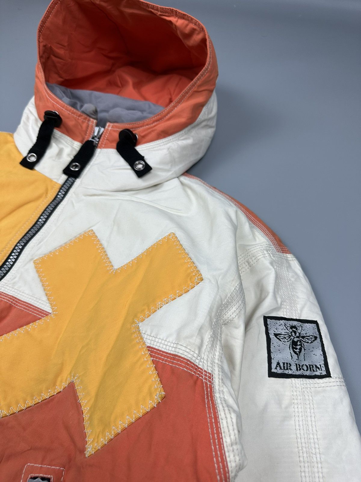 Japanese Brand Vintage Airborn OX Hoodie Jacket Size US L / EU 52-54 / 3 - 5 Thumbnail