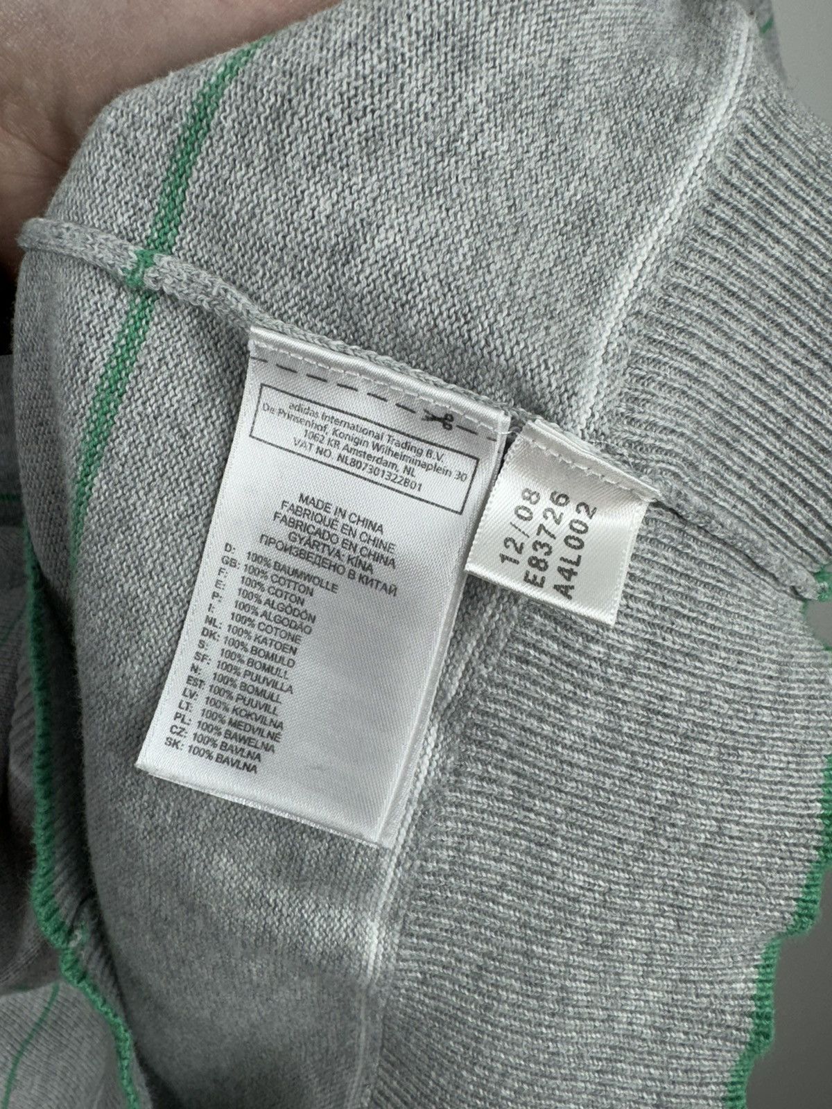 Adidas × Vintage Men’s Vintage Adidas Crew Neck Sweater size L Size US L / EU 52-54 / 3 - 6 Thumbnail