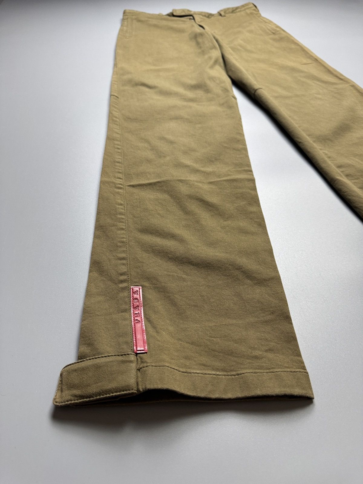 Prada Prada - Vintage Velcro Red Tab AW/2001 Brown - Pants Size US 30 / EU 46 - 8 Thumbnail