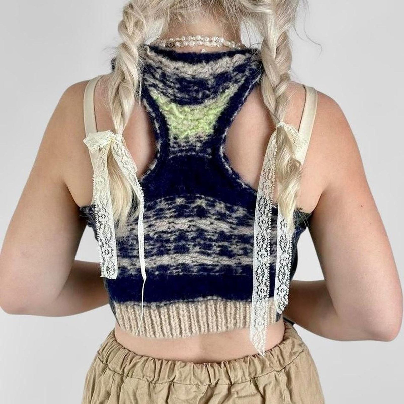 Free People free people patchwork knit festival vest Size M / US 6-8 / IT 42-44 - 5 Thumbnail