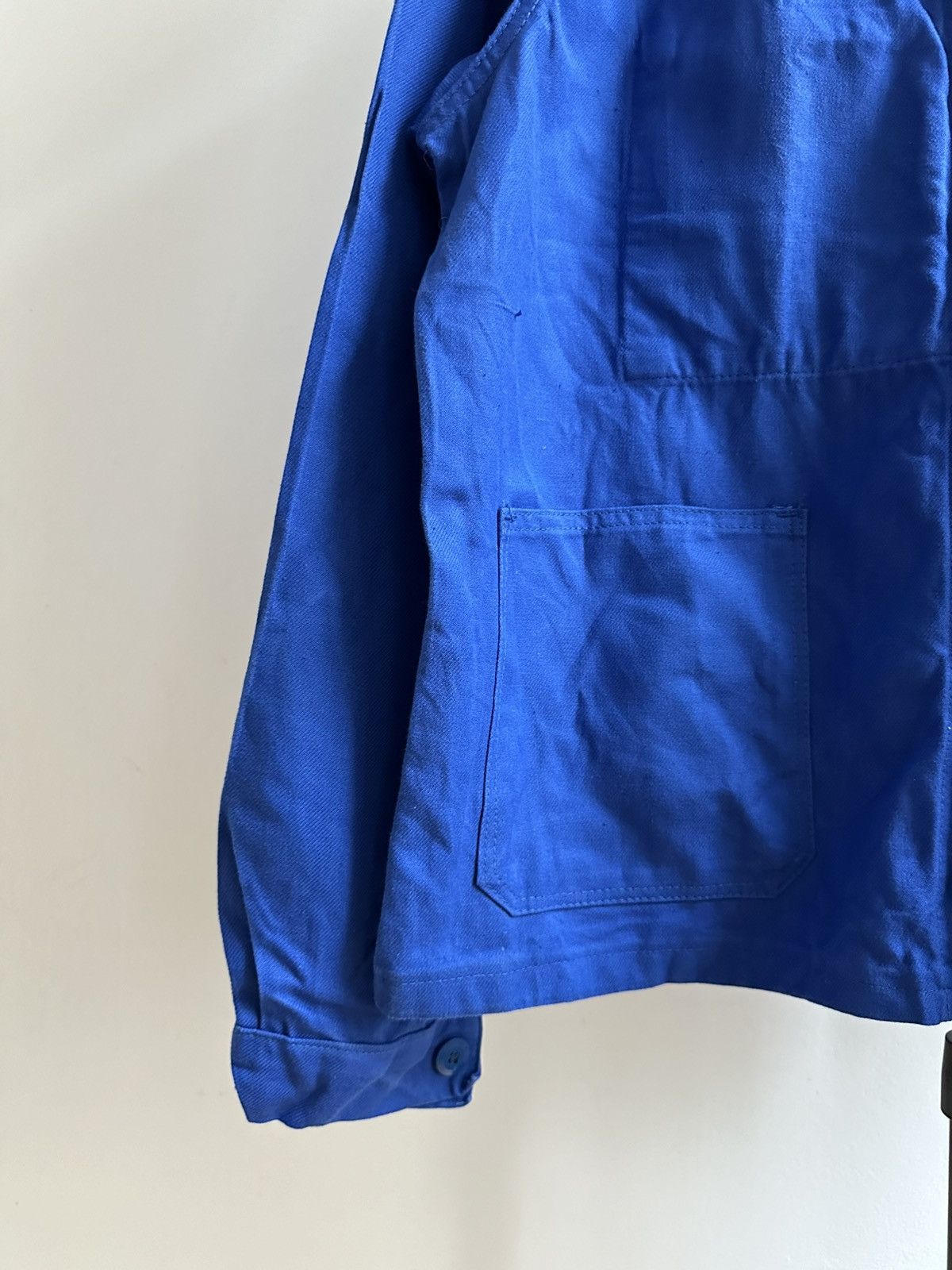Le Laboureur 70s 80s Vintage German HBT French Work Chore Jacket Size US XL / EU 56 / 4 - 4 Thumbnail