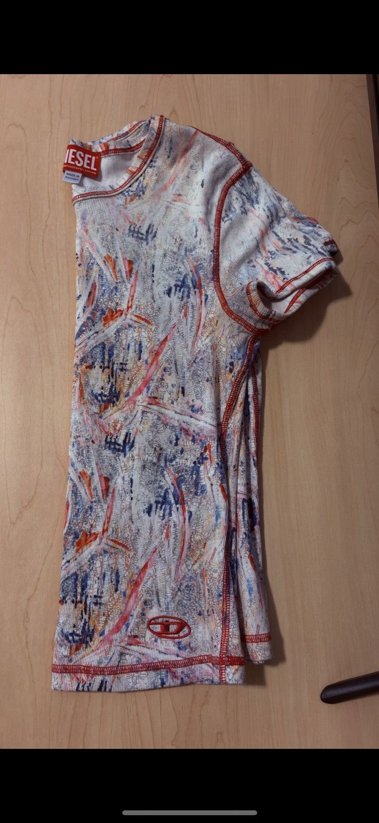 Diesel Diesel colorful T-shirt Size XS / US 0-2 / IT 36-38 - 2 Thumbnail