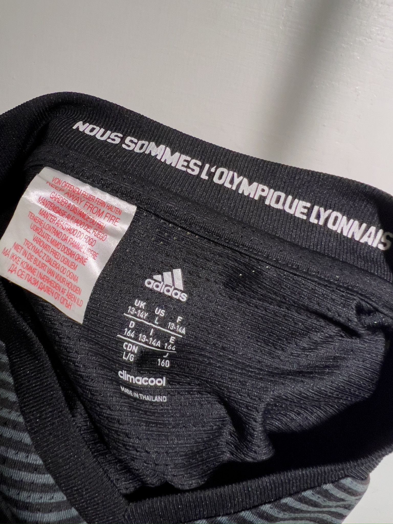 Adidas Adidas Olympique Lyonnais 2017-2018 Third Jersey Size US XXS / EU 40 - 7 Thumbnail