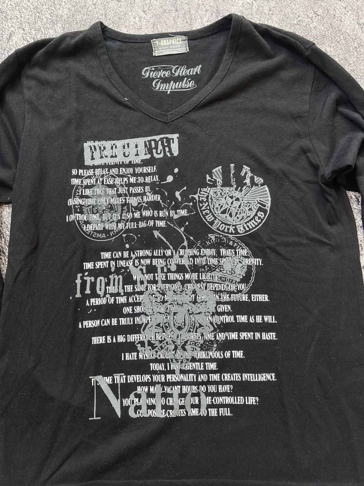 Japanese Brand Y2K T Graphics Ifsixwasnine long sleeve Size US M / EU 48-50 / 2 - 2 Thumbnail