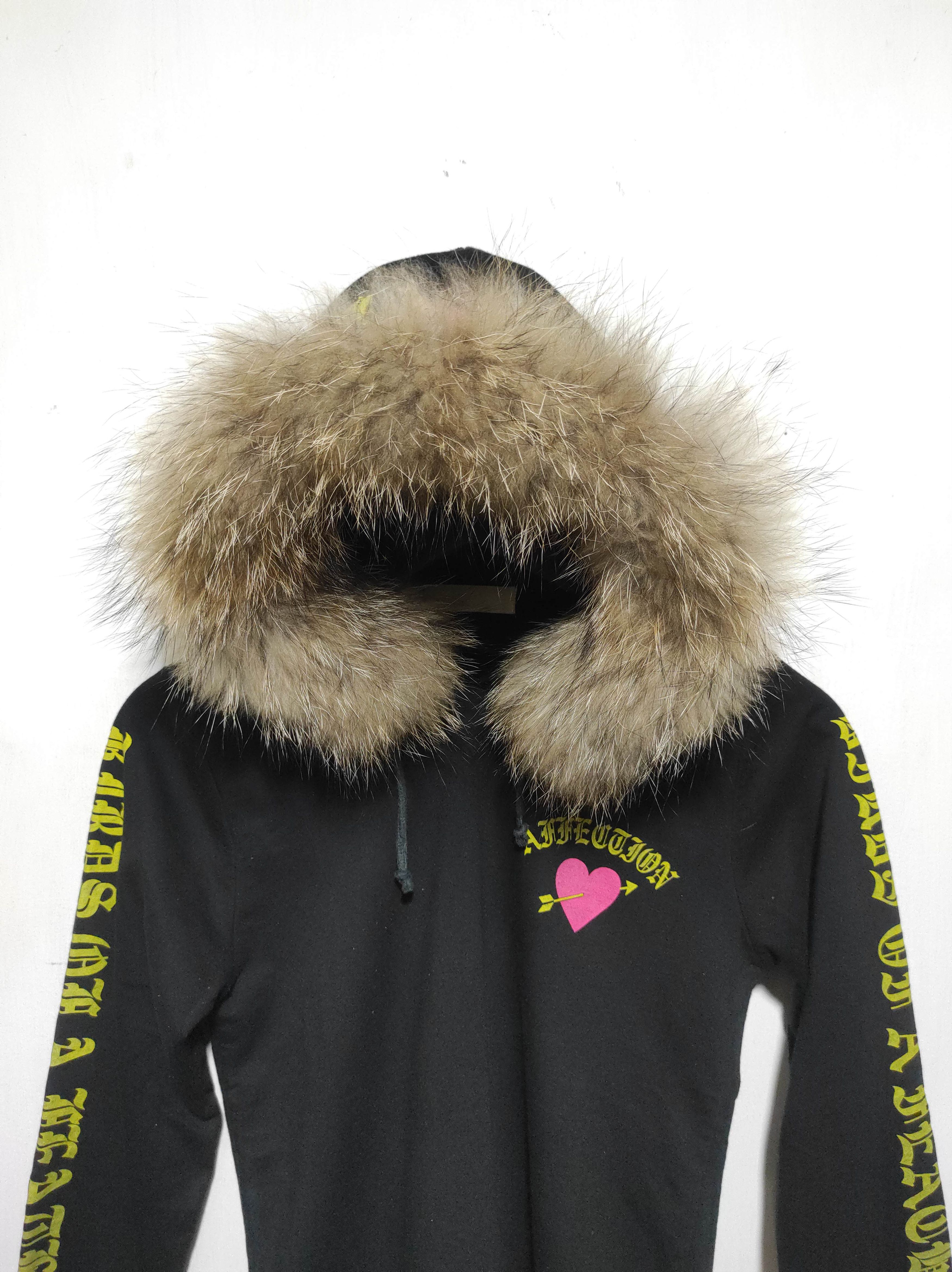 Hysteric Glamour Black Love Cross Fur Hoodie i6w9 LBG style Size US XXS / EU 40 - 5 Thumbnail