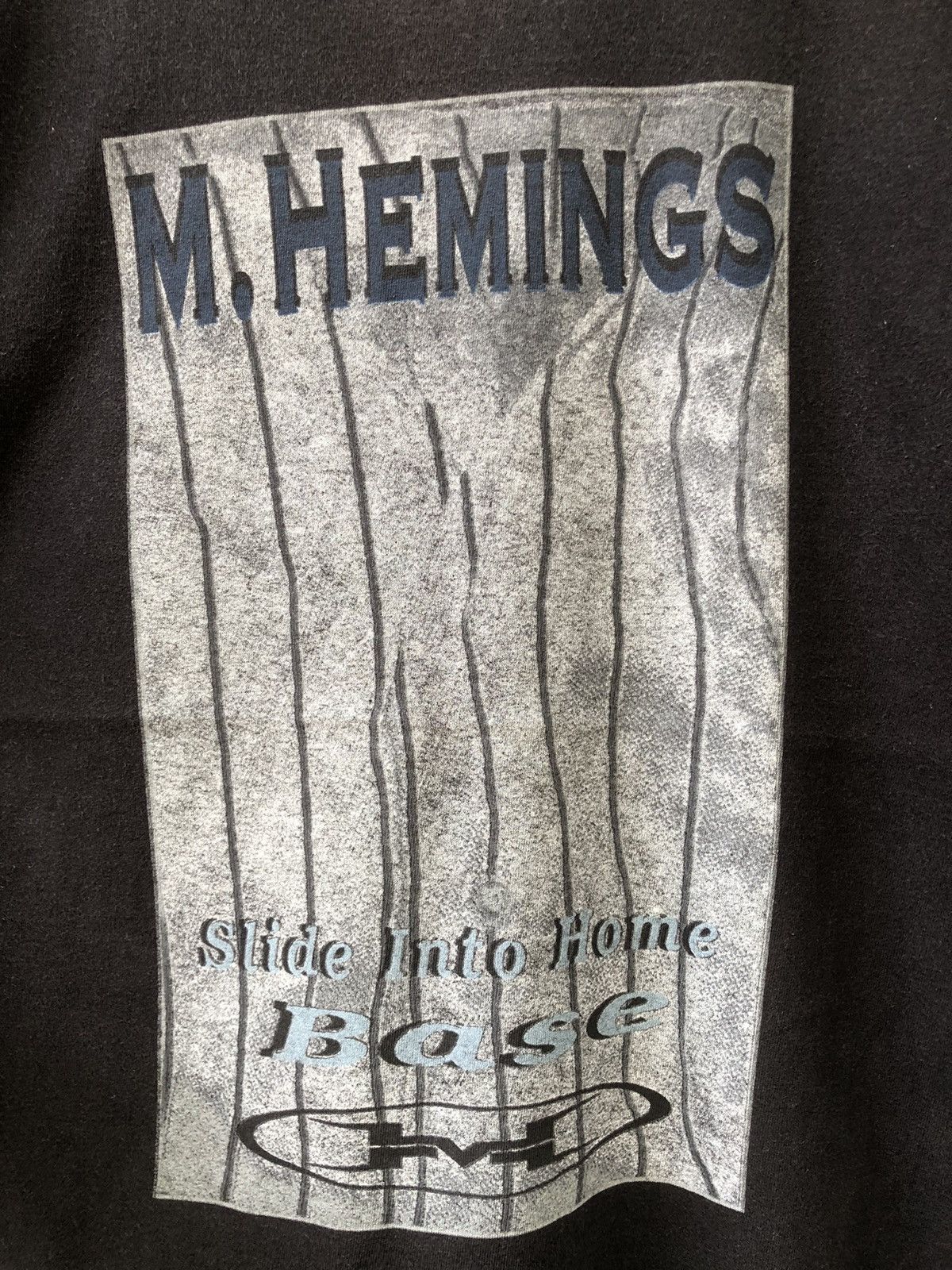 Band Tees × Vintage RARE Vintage 90s M.Hemings Slide Into Home Bass FMC Tee Size US L / EU 52-54 / 3 - 5 Thumbnail