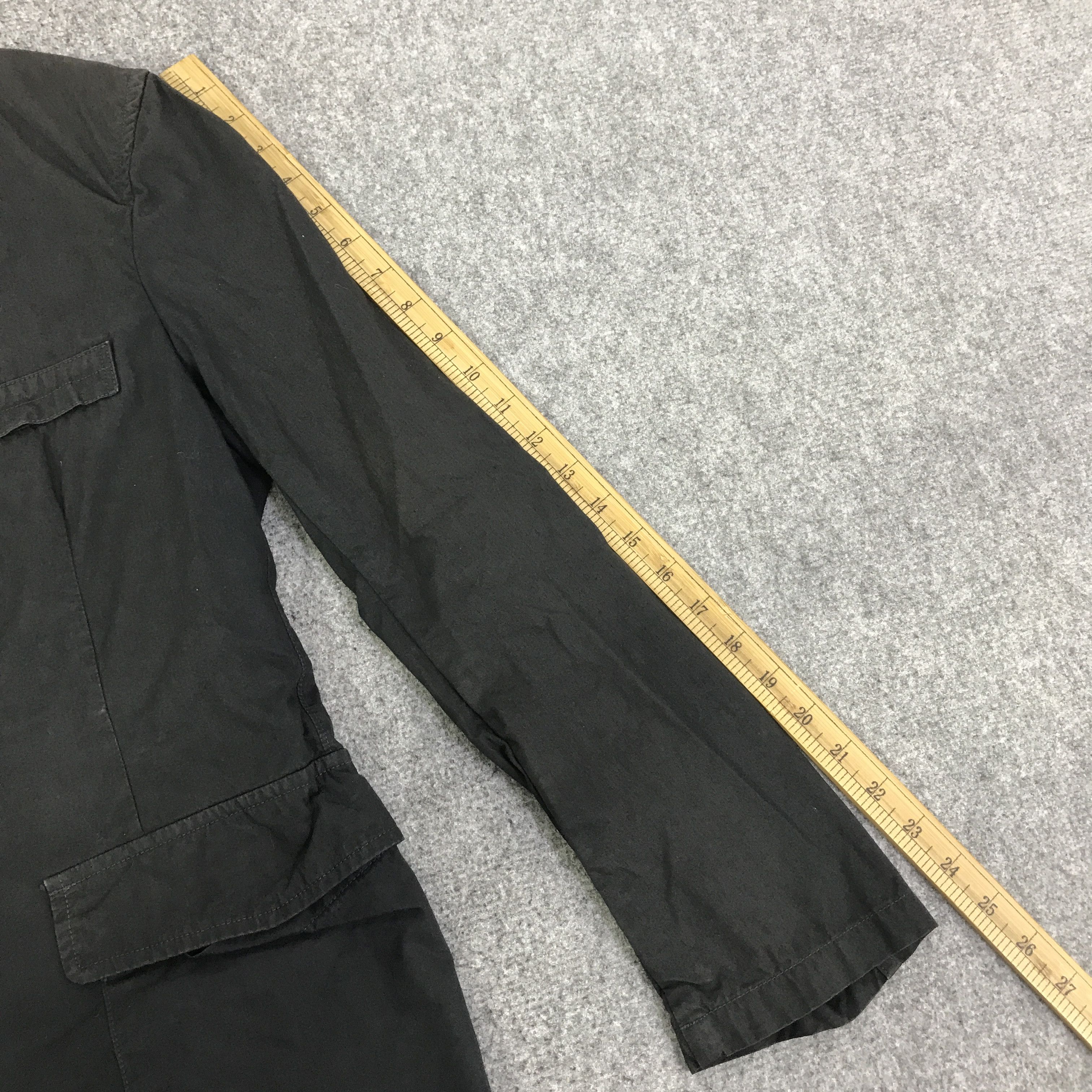 Margaret Howell MARGARET HOWEL BLACK FADED BLAZER JACKET K79B2 Size US M / EU 48-50 / 2 - 6 Thumbnail