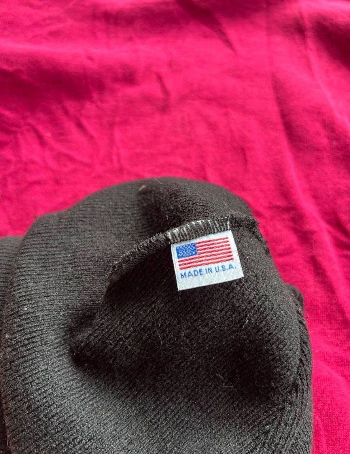 Girl Skateboards Rare Porn Star Beanie Hat black vintage 90s-00s USA SKATE Size ONE SIZE - 2 Thumbnail