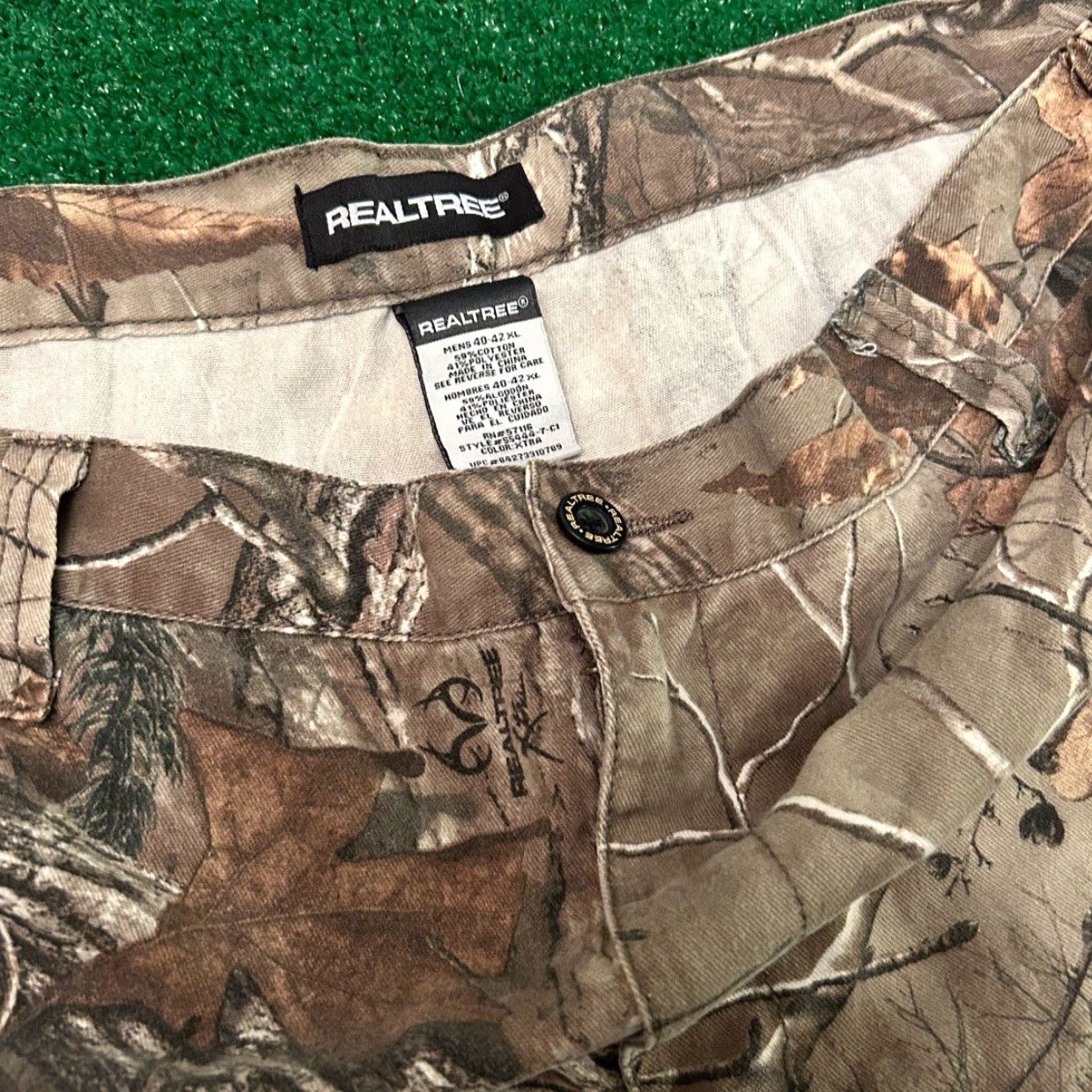 Realtree VINTAGE Real Tree Camo Cargo Pants Mens 40 32 Hunter Skater JNCO Grunge Y2k Size US 40 / EU 56 - 5 Thumbnail