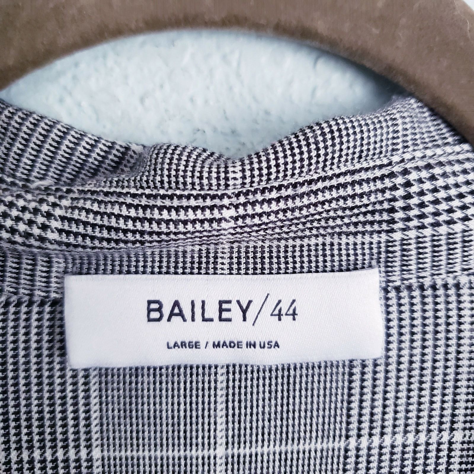 Bailey 44 Bailey 44 Hold Me Tight Tie Plaid Button-Down Shirt Sz L Size L / US 10 / IT 46 - 6 Thumbnail