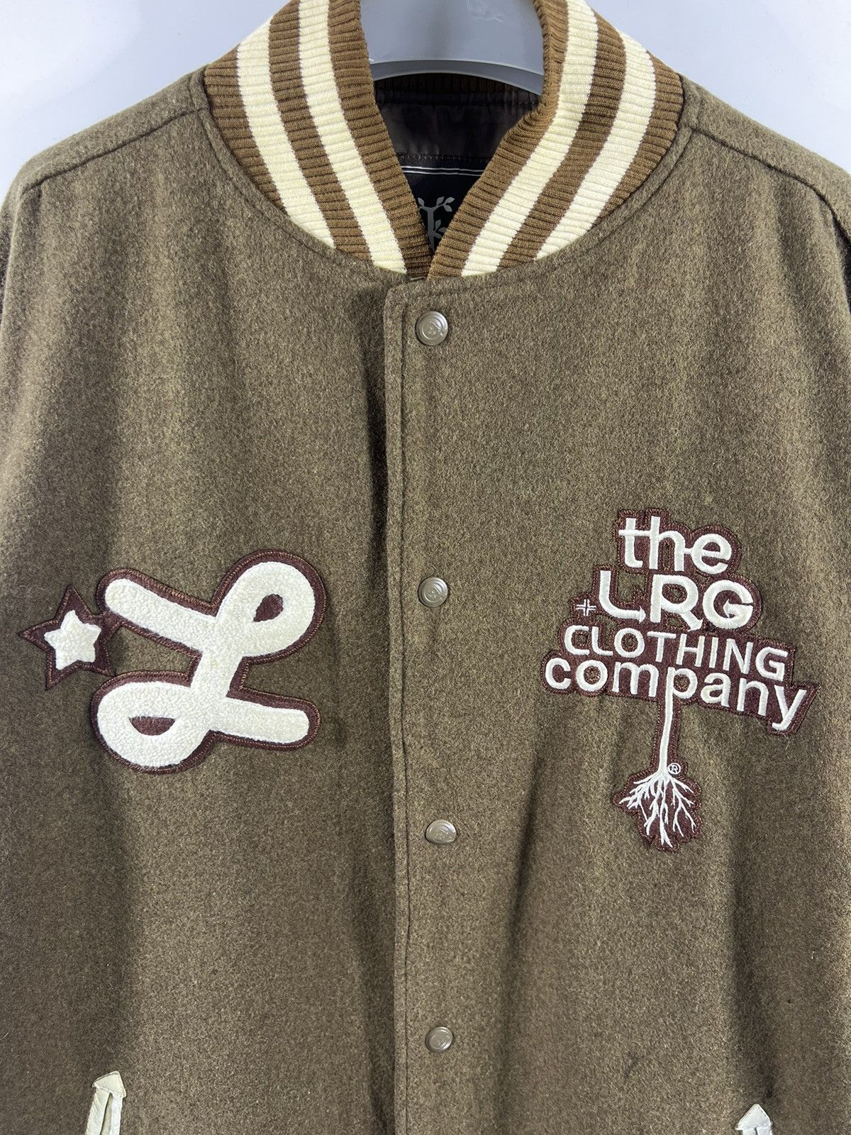LRG 🔥 The LRG Clothing Company Leather Varsity - XL Size US L / EU 52-54 / 3 - 5 Thumbnail