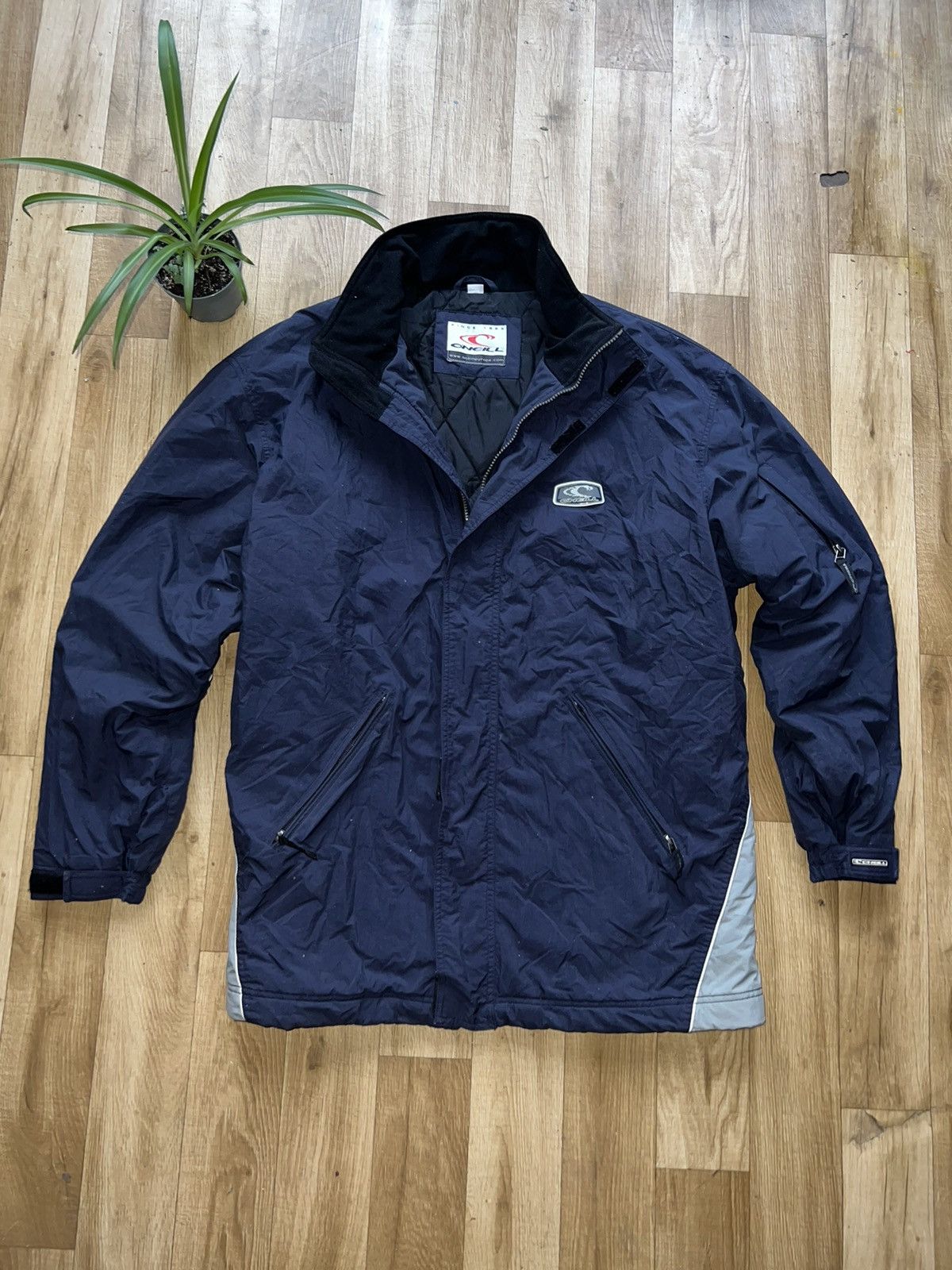 O'Neill × Santa Cruz Skateboards × Vintage Vintage O’Neill Santa Cruz jacket vintage 90s nylon 100% Size US XXL / EU 58 / 5 - 9 Thumbnail