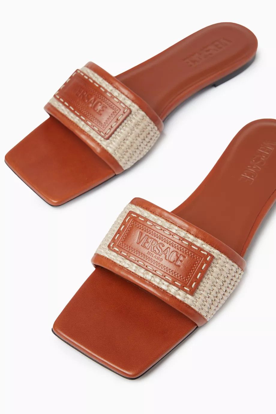 Versace o1y0226 Flats in Tan/Beige Size US 6 / IT 36 - 3 Thumbnail