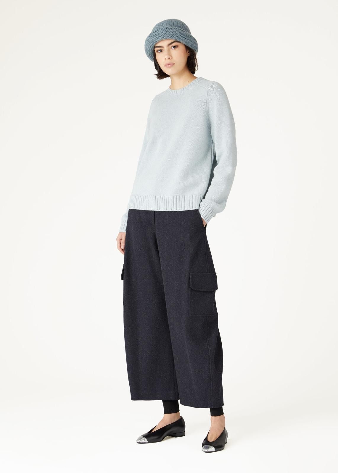 Loro Piana o1srvl11e0125 FAO1996 Parksville Crewneck Sweater Size M / US 6-8 / IT 42-44 - 2 Thumbnail