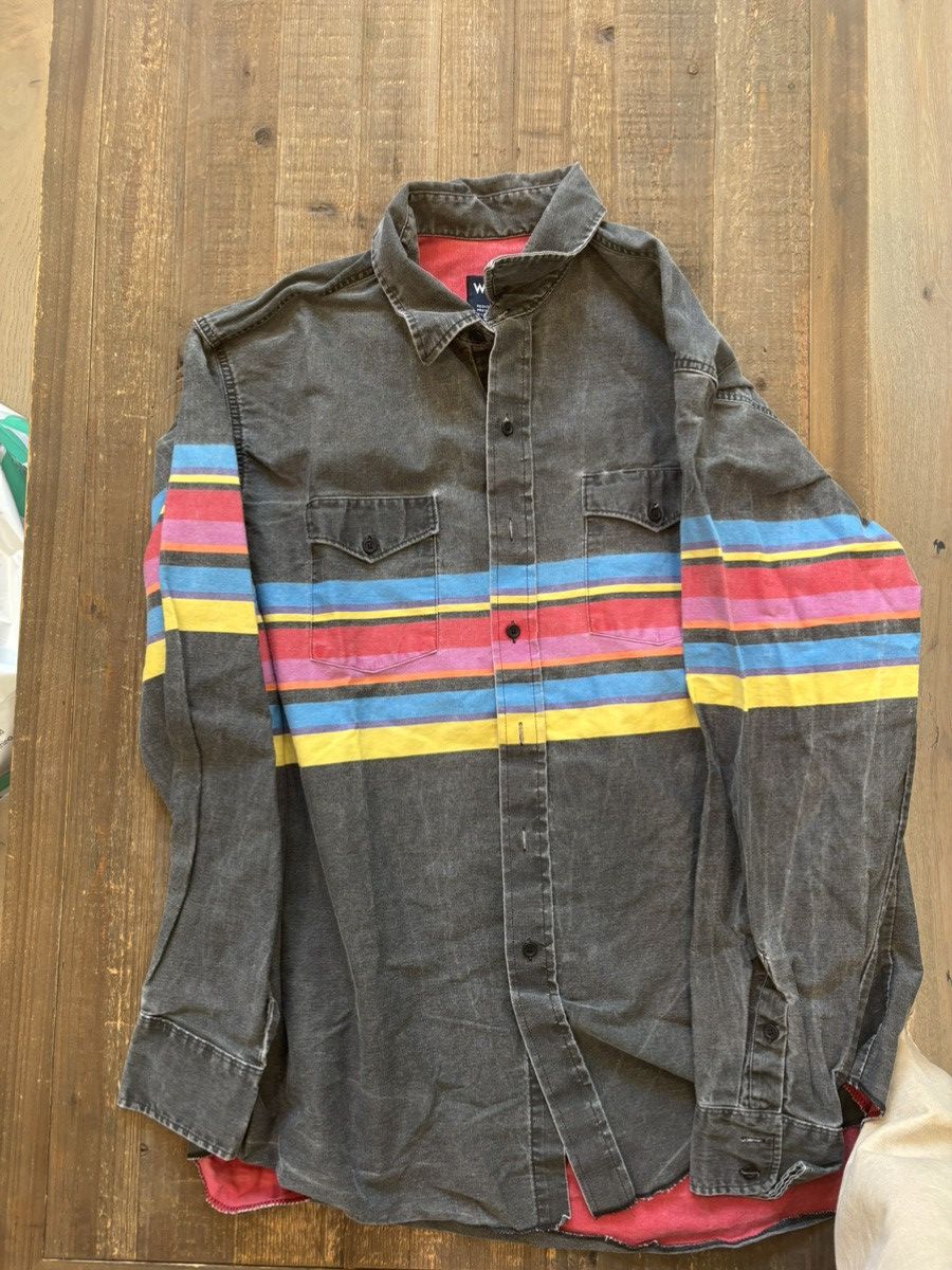 Wrangler Vintage Wrangler Long Sleeve Size US XL / EU 56 / 4 - 1 Thumbnail