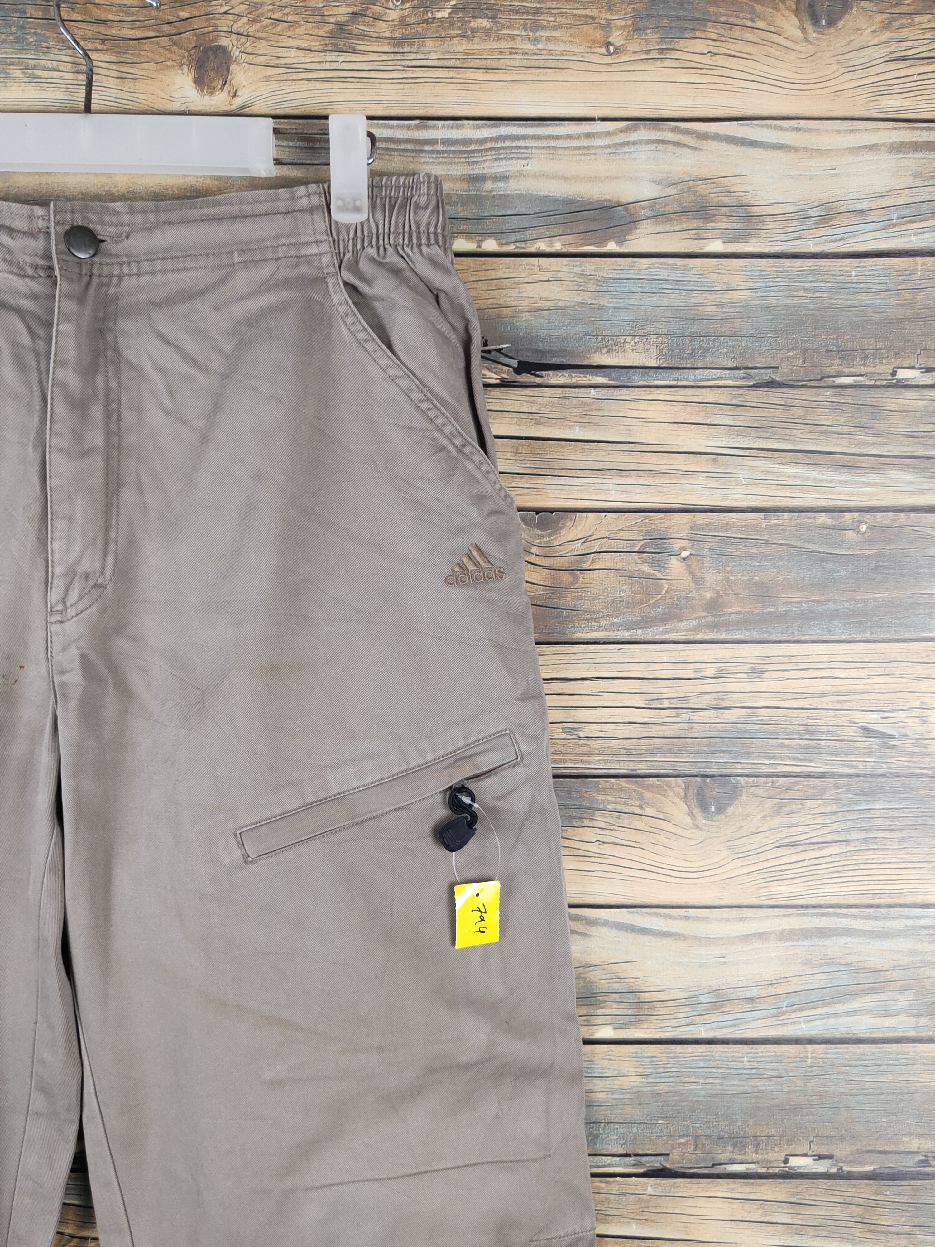 Adidas DL Adidas Beige Multipocket Tactical Casual Pants #794 Size US 33 - 6 Thumbnail