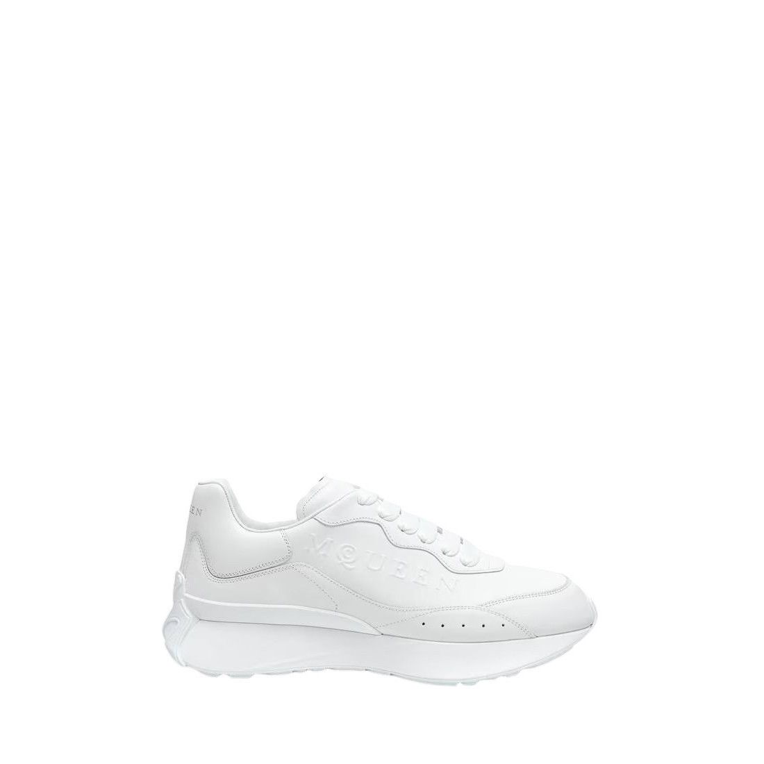 ALEXANDER MCQUEEN Sprint Runner $850 Men's White Sneakers Ne