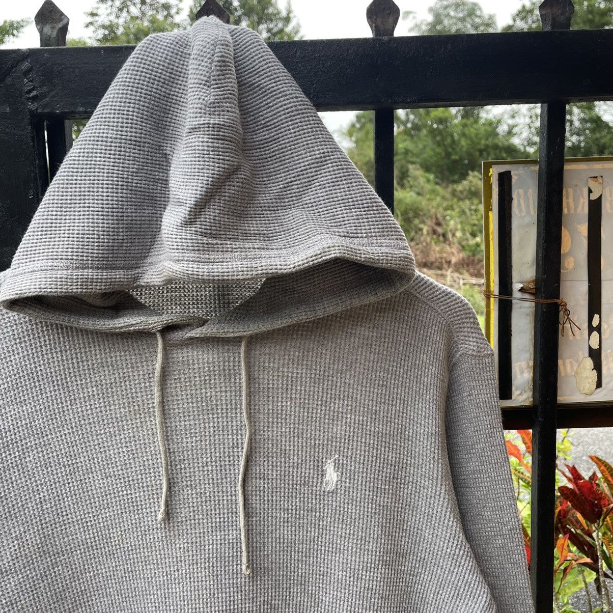 Polo Ralph Lauren 🔥Polo Ralph Lauren Small Pony Logo Waffle Sweater Hoodie Size S / US 4 / IT 40 - 6 Thumbnail