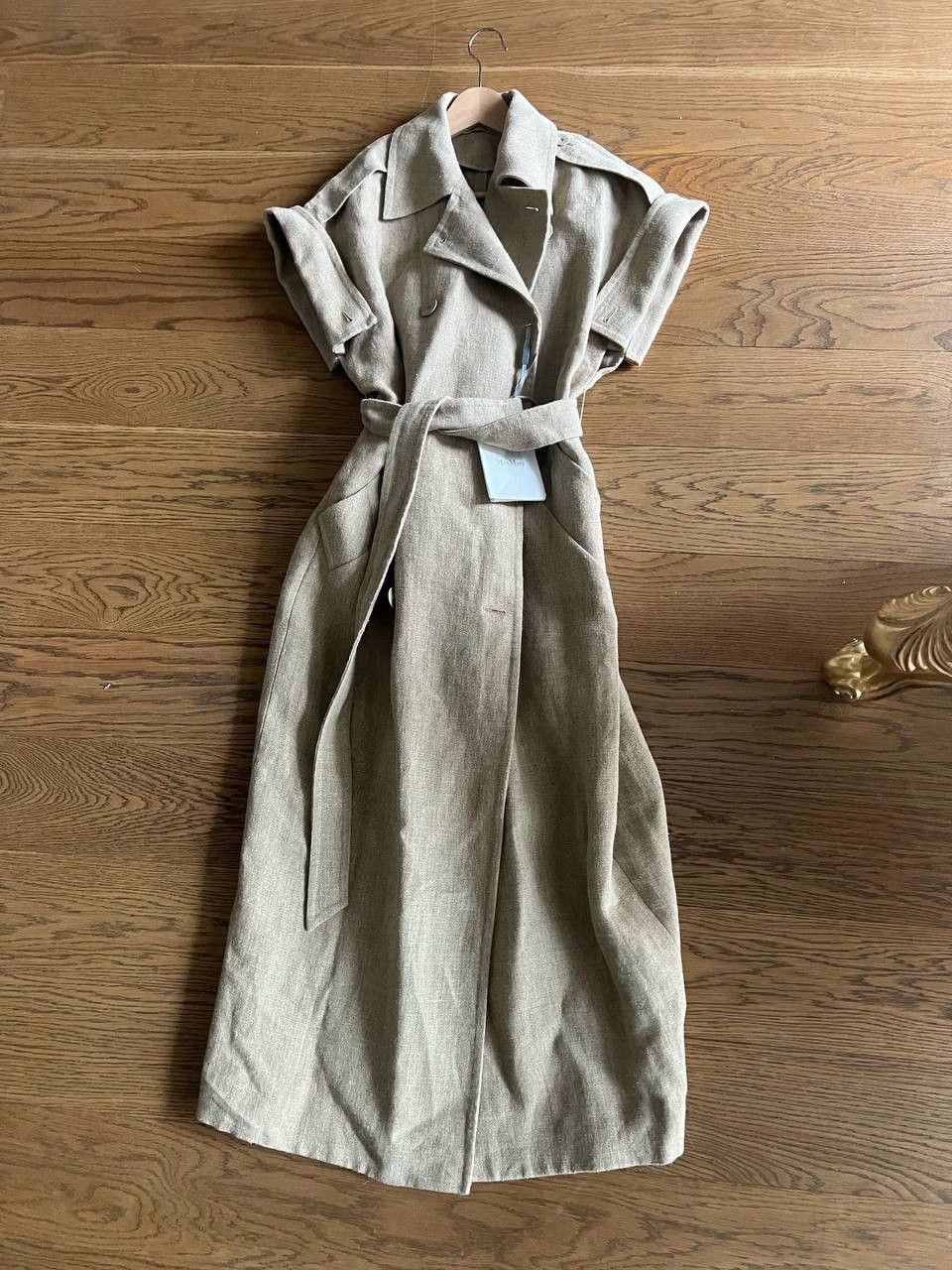 Max Mara Max Mara linen trench coat Size S / US 4 / IT 40 - 1 Thumbnail