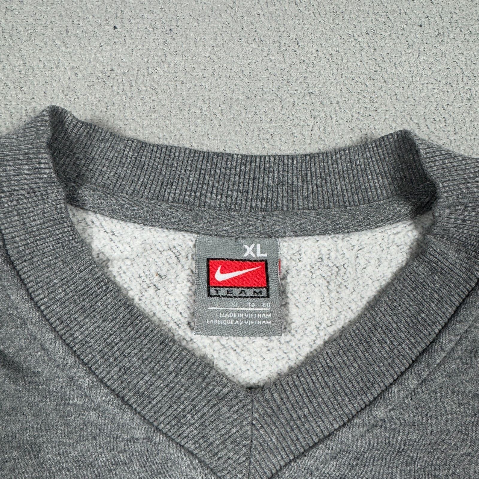 Nike Nike Sweatshirt Vintage 90s Gray CLU Football XL Size US XL / EU 56 / 4 - 7 Thumbnail