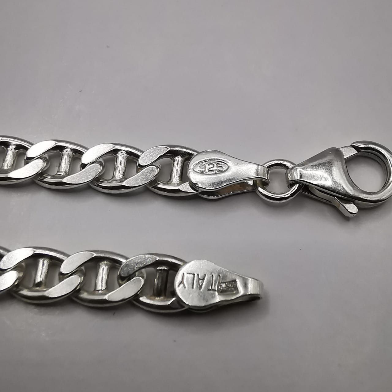 Sterling Silver Vintage Jewelry Chain, 925 Sterling Silver, Signed 20,63g Size ONE SIZE - 2 Thumbnail