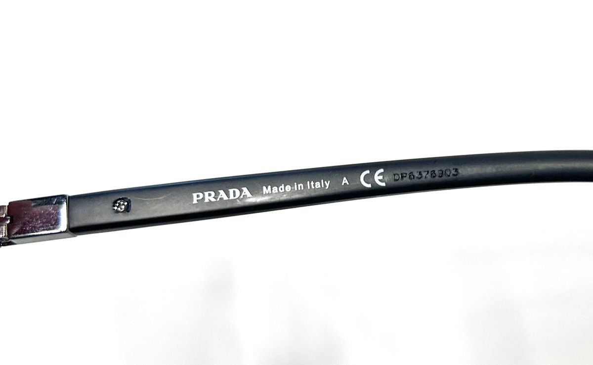 Prada Prada VPR54T 1BO-1O1 eyeglasses new frame Size ONE SIZE - 6 Thumbnail