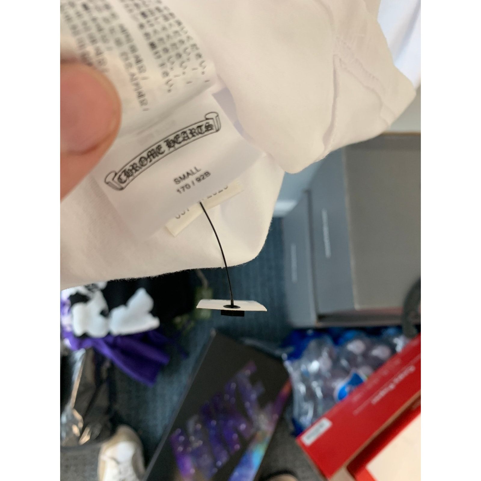Chrome Hearts Chrome Hearts Long Sleeve Foti Tee White Size Small NEW Size US S / EU 44-46 / 1 - 6 Thumbnail