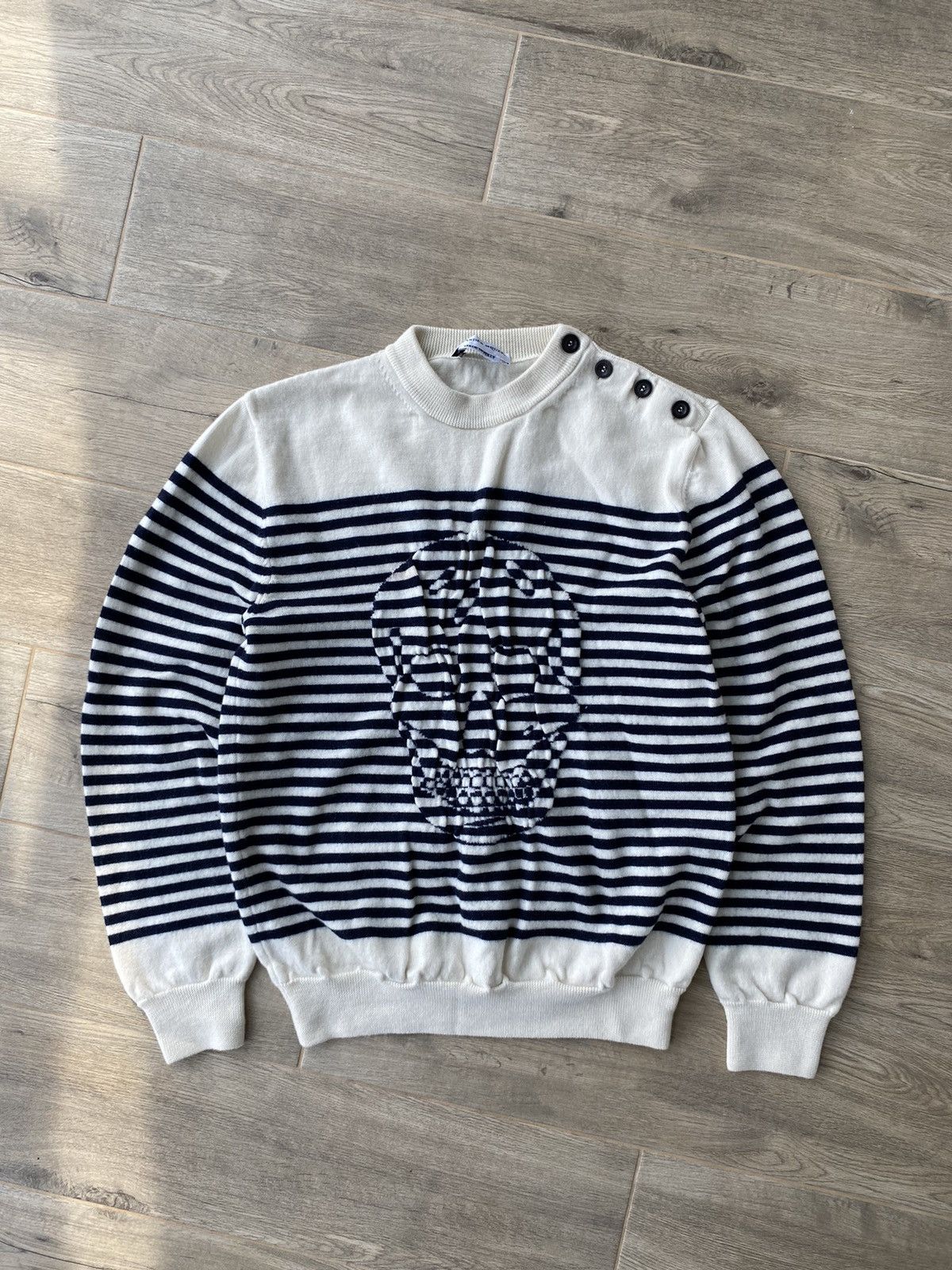 Alexander McQueen Alexander Mqueen Skull Sweater Size L / US 10 / IT 46 - 5 Thumbnail