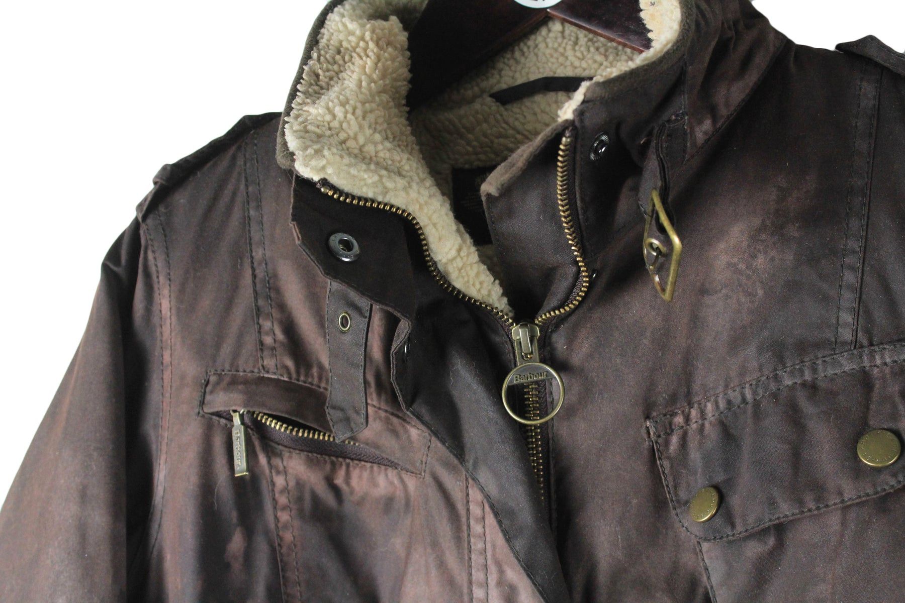 Barbour Barbour International Waxed Jacket Women's 42 Size M / US 6-8 / IT 42-44 - 4 Thumbnail