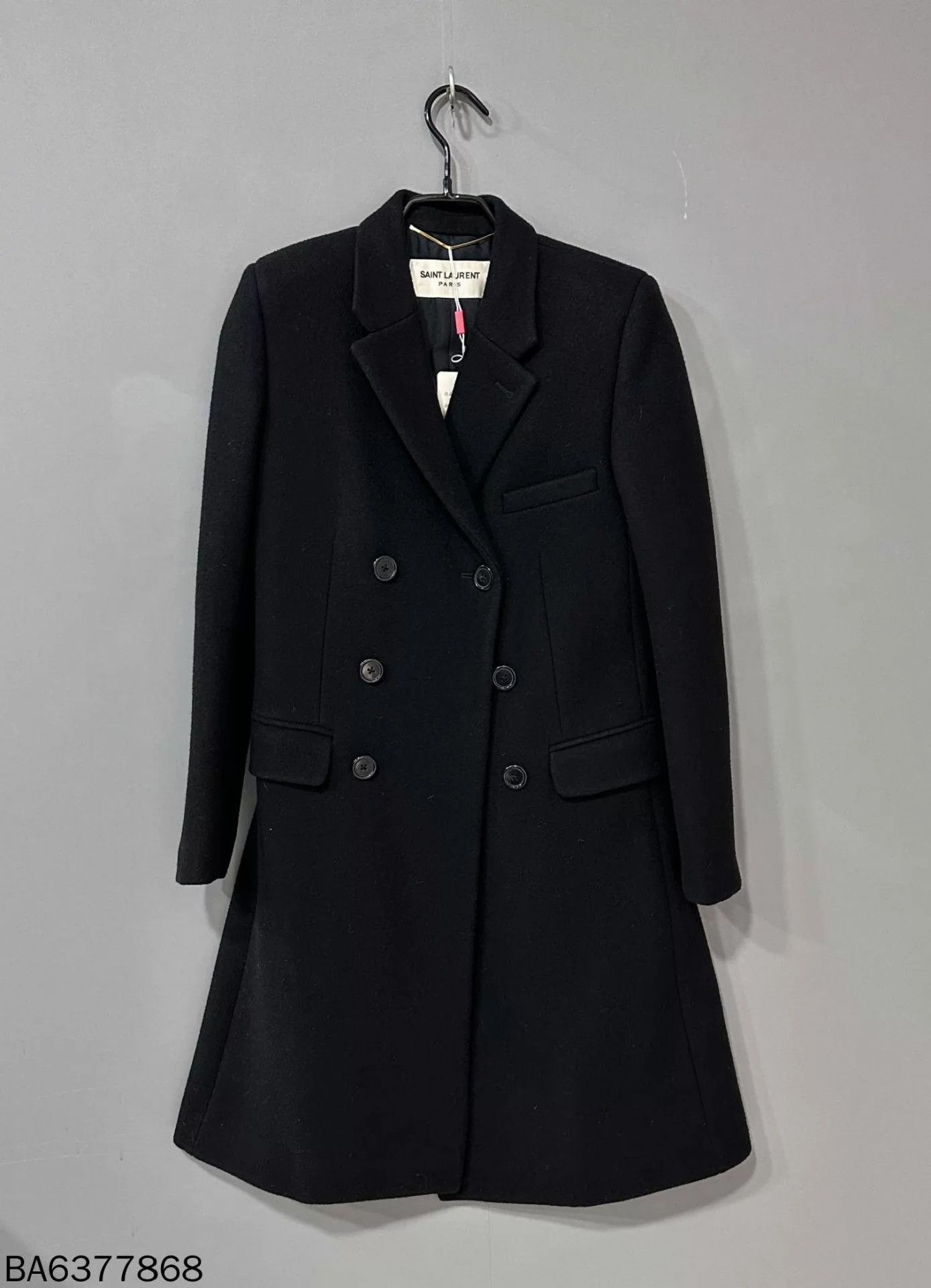 Saint Laurent Paris Saint Laurent wool overcoat 99 New 38 Size XS / US 0-2 / IT 36-38 - 1 Thumbnail