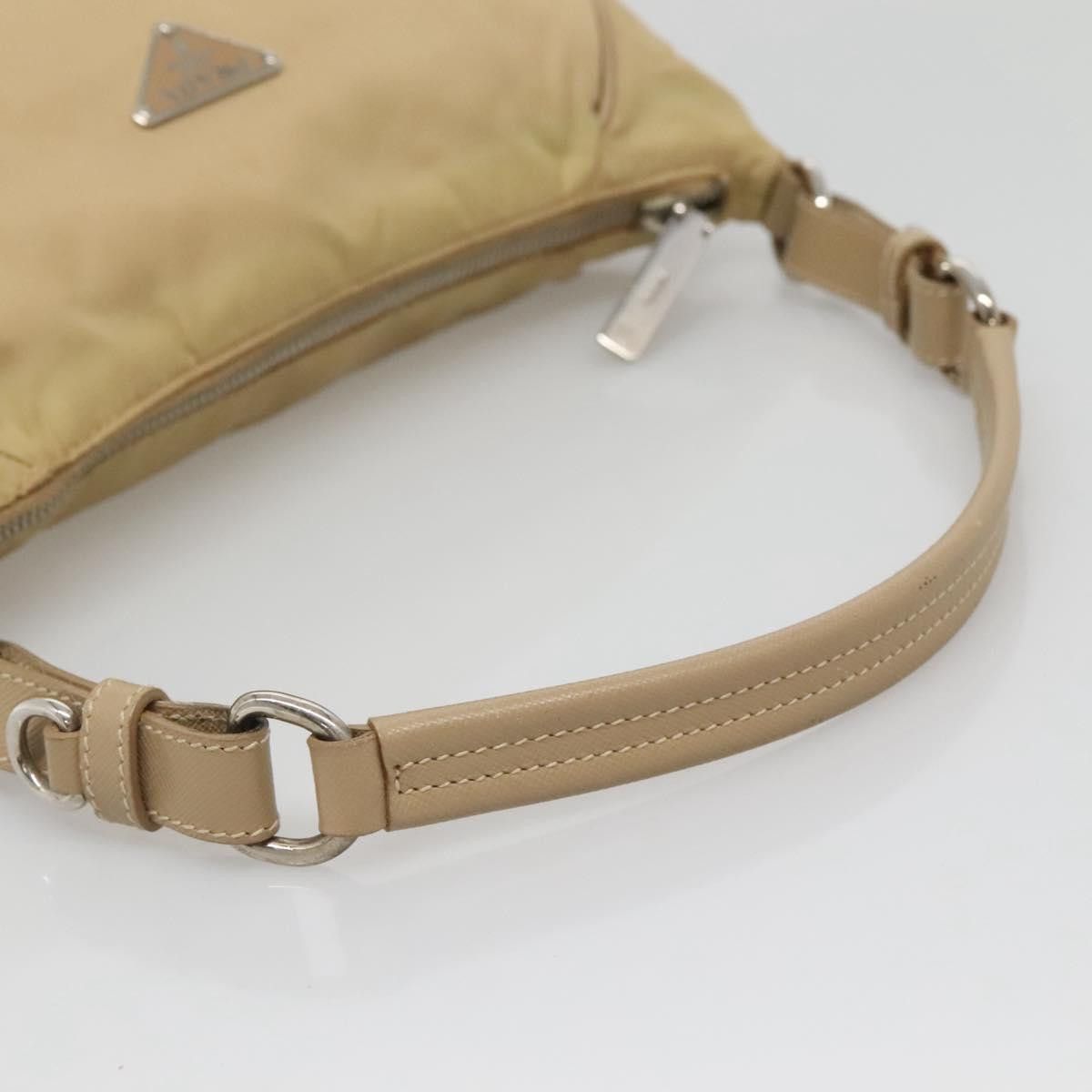 Prada PRADA Shoulder Bag Nylon Beige Silver Size ONE SIZE - 7 Thumbnail