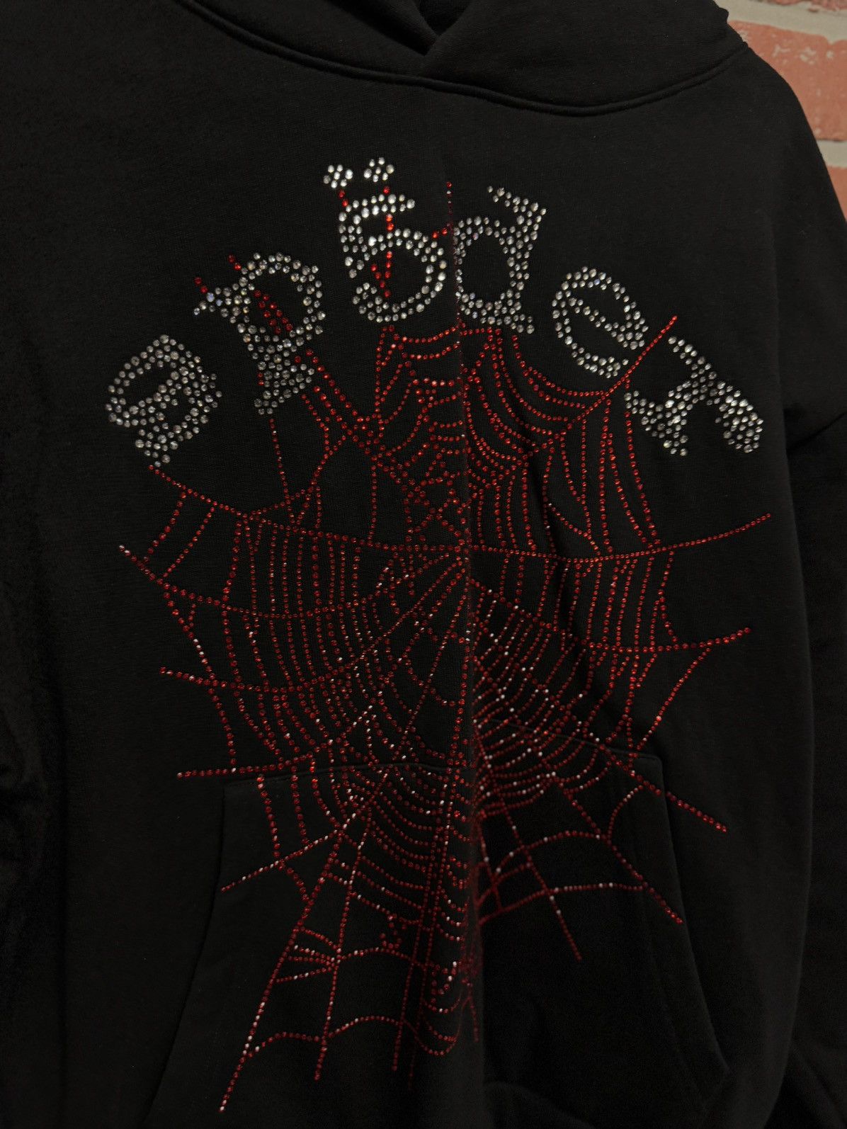 Sp5der Sp5der Worldwide Rhinestone Hoodie Size Medium (NEW) Size US M / EU 48-50 / 2 - 4 Thumbnail