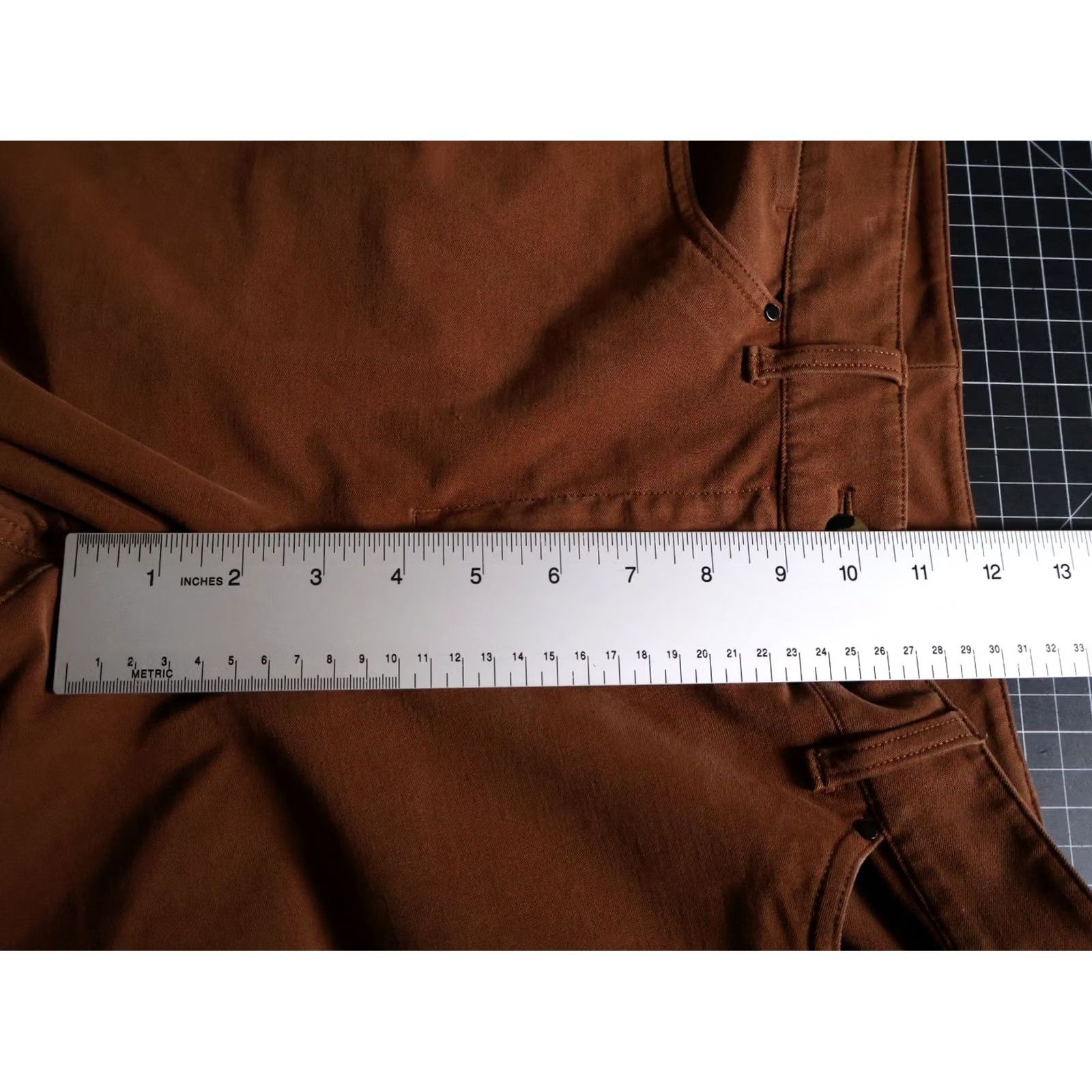Lululemon Lululemon City Sleek Pants Womens 30 Roasted Brown Wide Leg High Rise W5ENJS Size 30" / US 8 / IT 44 - 7 Thumbnail