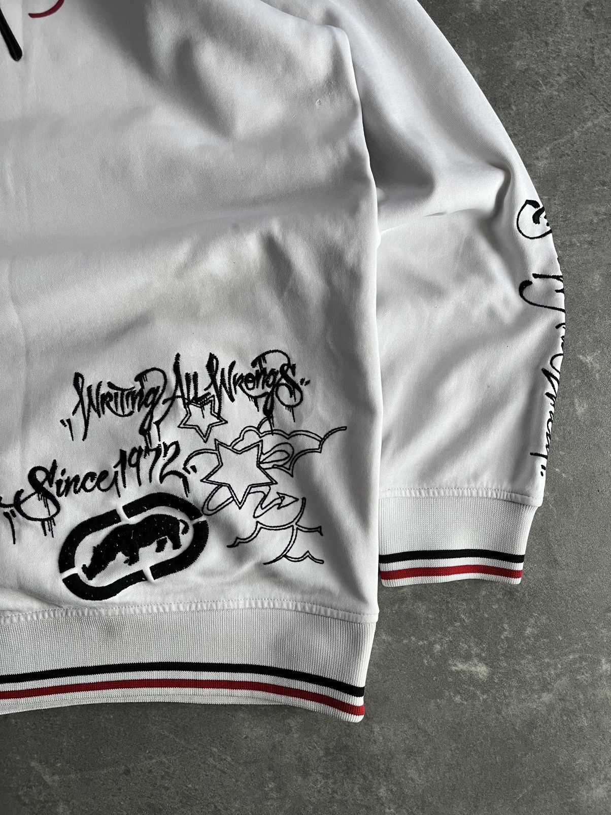 Ecko Unltd. Ecko Unltd. Italia AOP Printed Baggy Hoodie XXL Rare Size US XXL / EU 58 / 5 - 14 Thumbnail