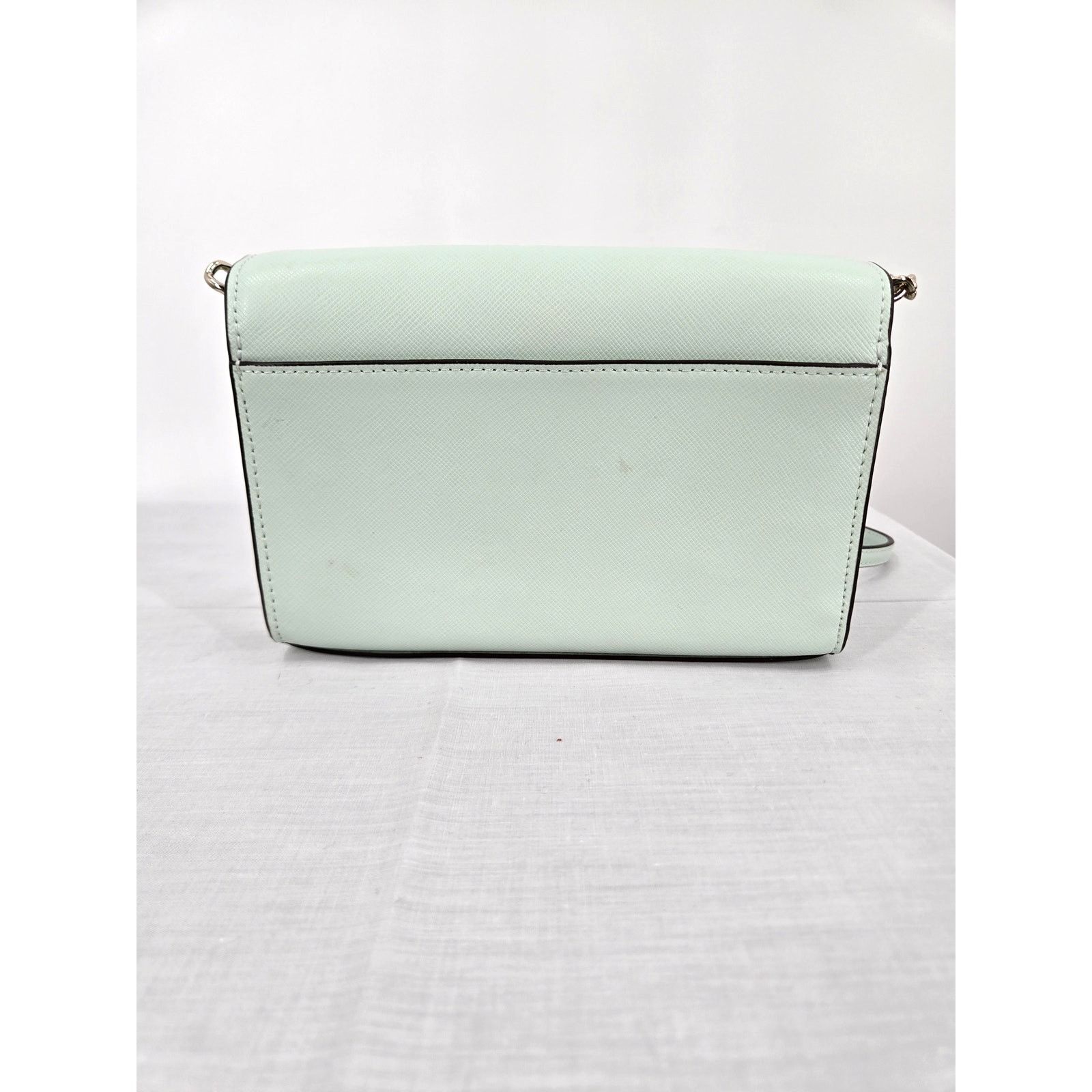 Kate Spade Kate Spade Carson Saffiano Leather Crossbody in Mint Size ONE SIZE - 4 Thumbnail