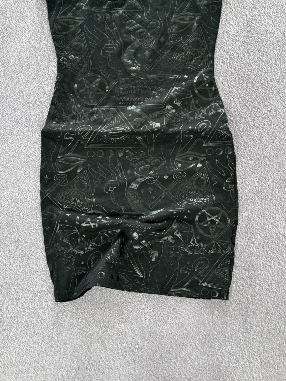 Beauty Beast Killstar Gothic Vibe Y2K Womens Opium Mini Dress Size XS / US 0-2 / IT 36-38 - 3 Thumbnail