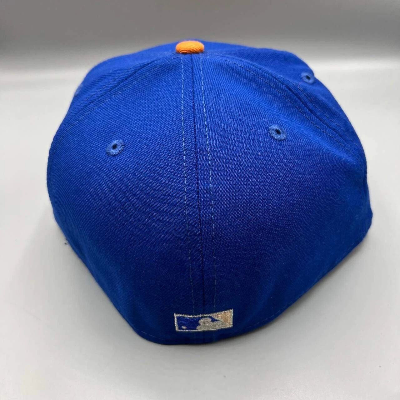 New Era Houston Astros Hat Men 7 3/8 Blue Orange MLB Fitted Cap Size ONE SIZE - 8 Thumbnail
