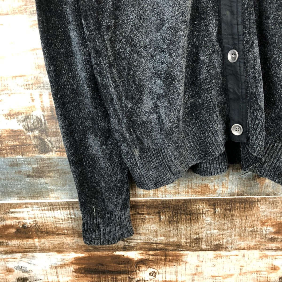 Comme Ca Ism DL Comme Ca Ism Black Knitwear cardigan sweater #C597 Size US M / EU 48-50 / 2 - 7 Thumbnail